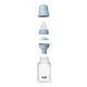 Детская бутылочка BIBS Baby Blue Round Silicone 270 мл. - изображение 3