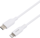 Kabel Deltaco USB Type-C - Lightning 2 m White (IPLH-452) - obraz 2