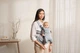 Рюкзак-кенгуру BabyBjorn Harmony Woven Light grey melange - изображение 12