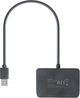 USB-хаб Deltaco USB 3.0 - 4 x USB 3.0 Black (7333048060662) - зображення 3