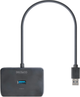 USB-хаб Deltaco USB 3.0 - 4 x USB 3.0 Black (7333048060662) - зображення 4