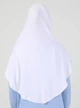 Хіджаб Готовий Цільний Tesettur Turban Ecardin St406 One Size Білий - изображение 5