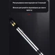 Регульована алюмінієва тростина для ходьби з петелькою на руку Stick телескопічна складна опорна палиця - милиця для реабілітації / людей похилого віку, 92 см, чорний (104007866) - зображення 3