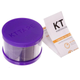 Кінезіо тейп нарізаний для обличчя та тіла Kinesio tape KTTP ORIGINAL SP-Sport BC-4784 20 штук фіолетовий - зображення 11