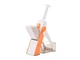 Мультислайсер для овощей Delimano Brava Spring Slicer с пружинным механизмом и 40 режимами нарезки для кубиков ломтиков соломки и брусочков - изображение 8