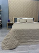 Покривало стьобане Decorator Sparta Diamond ромб 130х220 см капучино (85-044) - зображення 3