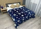 Плед-покрывало Decorator WellSoft 150х210 см с рождественским принтом Синий (87-171) - изображение 4