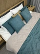 Покривало стьобане Decorator Sparta Diamond ромб 240х260 см сіро-блакитний (85-063) - зображення 3