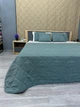 Покривало стьобане Decorator Sparta Diamond ромб 240х260 см сіро-блакитний (85-063) - зображення 4