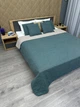 Покривало стьобане Decorator Sparta Diamond ромб 240х260 см сіро-блакитний (85-063) - зображення 7