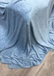 Плед-покрывало Decorator WellSoft 150х210 см однотонный Голубой (87-158) - изображение 7