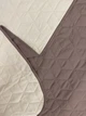 Покрывало двустороннее Decorator Microfiber куб 215x240 см капучино с бежевым (85-115) - изображение 2