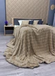 Плед-покрывало 200х230 см (+-5см) Soft Night Темно-бежевый (87-135) - изображение 7
