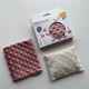 Грелочка с вишневыми косточками BabyOno с ароматом лаванды розовая - изображение 3