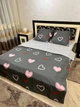 Комплект постельного белья Soft двуспальный 180х220 см сердечка - изображение 1