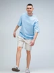 Спортивный костюм мужской Ray BASIC U1801M M Голубой/Бежевый (RAY2000000031774) - изображение 3