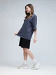 Спортивный костюм женский Ray BASIC U1801W 3XL Темно-серый/Черный (RAY2000000032023) - изображение 4