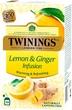 Фруктовый чай Twinings Лимон и имбирь 20 пакетиков по 1.5 г (70177177669) - изображение 1
