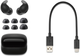 Навушники Sony LinkBuds Fit Black (WFLS910NB) - зображення 7