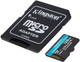 Карта пам'яті Kingston microSDXC 128GB Canvas Go! Plus G4 Class 10 UHS-I U3 V30 A2 + SD-адаптер (SDCG4/128GB) - зображення 2