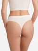 Трусики танга женские Giulia String Briefs Grain S/M Ванильные (4823116930063) - изображение 3