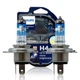 Комплект галогенових ламп PHILIPS 12342RGTS2 H4 60/55W 12V P43T RacingVision GT200 +200% - зображення 1