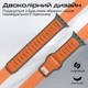 Ремешок Promate SiliBand-DC для Apple Watch 42/44/45/49 мм Orange (siliband-dc.orange) - изображение 2