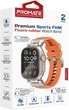 Ремешок Promate SilicaBand-Pro для Apple Watch 42/44/45/49 мм Orange (silicaband-pro.orange) - изображение 6