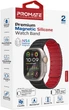Ремешок Promate Magband-MS для Apple Watch 42/44/45/49 мм Black (magband-ms.black) - изображение 7