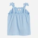 Подростковая майка для девочки H&M 1017907002c21 140 см Голубая (KC1000000047639) - изображение 2