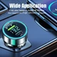 Швидкий зарядний пристрій від прикурювача 240W 1 USB + 1 Type-C PD з цифровим дисплеєм для ноутбуків, планшетів, смартфонів Apple iPhone, iPad, MacBook, Huawei, Honor, Xiaomi, Samsung, OPPO, Redmi, Realme 604 - зображення 4