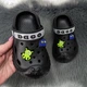 Кроксы детские для мальчика Dago Style черные пена 26р (16,7 см) 5808 - изображение 3