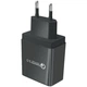 Мережевий зарядний пристрій KeKe QC-405 4 USB 6.2A Black із швидкою зарядкою - зображення 2