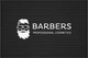 Профессиональный термостойкий коврик для парикмахерских инструментов Barbers силиконовый 45х30 см черный (4823109412071) - изображение 1
