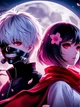 Алмазная Мозаика SHLab Аниме Tokyo Ghoul Канеки и Тоука Вышивка SHS-40356 30x40 см (Полная Выкладка) (40356) - изображение 1