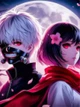 Алмазная Мозаика SHLab Аниме Tokyo Ghoul Канеки и Тоука Вышивка SHS-40356 30x40 см (Полная Выкладка) (40356) - изображение 2