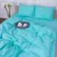 Простынь MirSon Бязь 11-2208 Mint 110х160 (2200007082261) - изображение 2