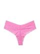 Трусики стринги Victoria's Secret (193223227908) No Show Fuchsia Pink XS розовые - изображение 3