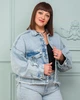 Джинсовий піджак SH 6020, 54/56, блакитний - изображение 1