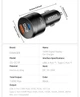 Автомобильное зарядное устройство Essager 140W LED (Type-C + USB) Metall - изображение 8