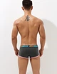 Мужские трусы боксерки Seobean 04-1272 XXL цвет серый - изображение 2
