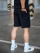 Спортивный костюм мужской oversize летний с футболкой черный комплект шорты и футболка оверсайз с принтом Lite L - изображение 5