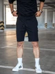 Спортивный костюм мужской oversize летний с футболкой черный комплект шорты и футболка оверсайз с принтом Lite L - изображение 6