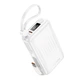 Універсальна Мобільна Батарея Power Bank Borofone BJ70 Source dual PD20W with cable 10000 mAh Колір Чорний - зображення 5