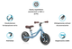 Беговел детский Globber GO Bike Elite Air Mint (714-206) - изображение 8