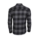 Рубашка фланелевая Sturm Mil-Tec Flannel Shirt Light 3XL Black/Titan Gray - изображение 2
