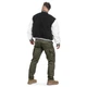 Куртка демісезонна Sturm Mil-Tec NY Baseball Jacket with Patch BLACK/WHITE M (10370002) - изображение 3
