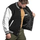 Куртка демісезонна Sturm Mil-Tec NY Baseball Jacket with Patch BLACK/WHITE M (10370002) - изображение 6