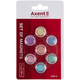 Набір магнітів Axent Pastelini 9828-А 20 мм, 7 штук 4063276241160 - изображение 1
