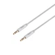 AUX кабель Hoco UPA19 Jack 3.5 to Jack 3.5 1m серый - изображение 1